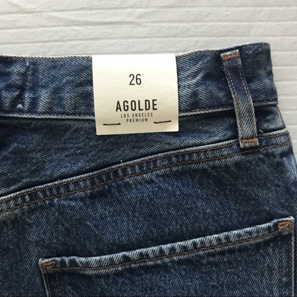 Agolde | Quinn High Rise Mini Skirt - RIDE - Picture 7 of 11